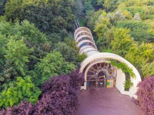 Фунікулер у Києві. Фото: КМДА