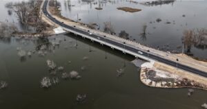 Міст у Вишгородському районі. Фото: Facebook відомства