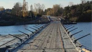 Міст між Вишгородом та Осещиною. Фото: Facebook-сторінка народної депутатки