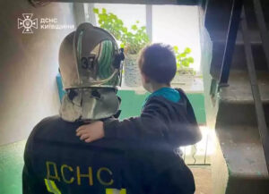 Пожежа у Вишгороді. Фото: ДСНС Київщини
