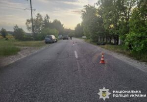 ДТП біля Іванкова. Фото: Вишгородське РУП