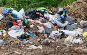 Сміттєзвалище у Вишгородській громаді. Фото: Держекоінспекція Столичного округу