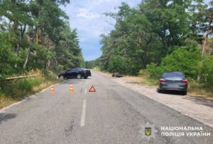ДТП на трасі Київ-Вишгород- Ровжі. Фото: поліція Київщини