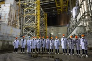 Візит делегації ЄБРР до Чорнобильської зони. Фото: Міненерго