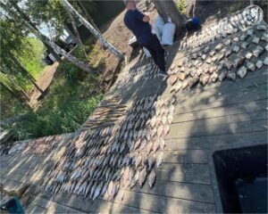 Незаконний вилов риби в Прип'яті. Фото: Чорнобильський заповідник