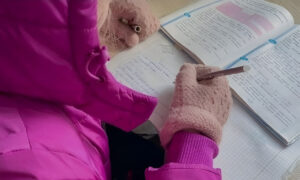Холодно в школах. Фото: Facebook/Вишгород - Рідне місто