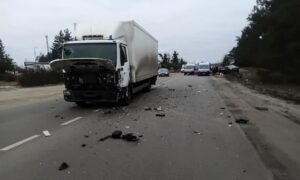ДТП біля Іванкова. Фото: поліція Київщини