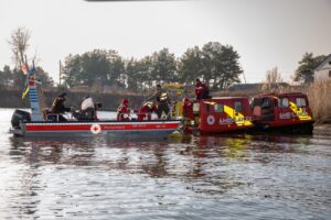 Навчання рятувальників у Вишгороді. Фото: ЗШР Київщини
