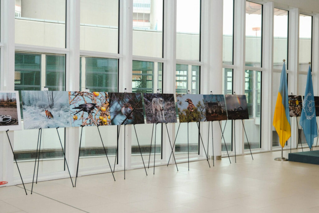 Фотовиставка до 40‑річчя Чорнобильської катастрофи у Відні. Фото: ДАЗВ