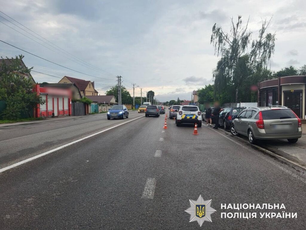 ДТП у Нових Петрівцях. Фото: Вишгородське РУП
