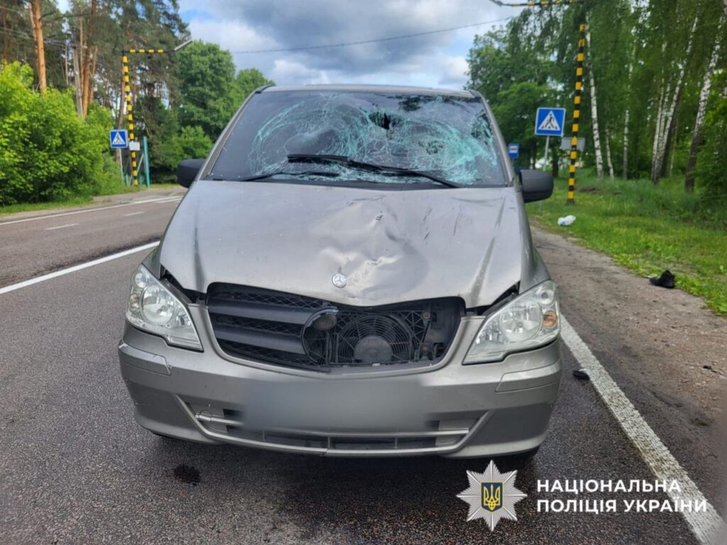 Аварія біля Демидова. Фото: поліція Київщини