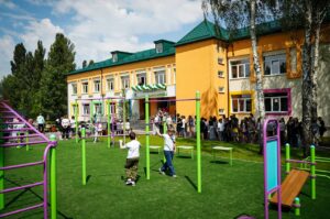 Відбудований Олізарівський ліцей. Фото: Микола Калашник