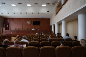 Засідання Вишгородської міської ради. Фото: ВМР