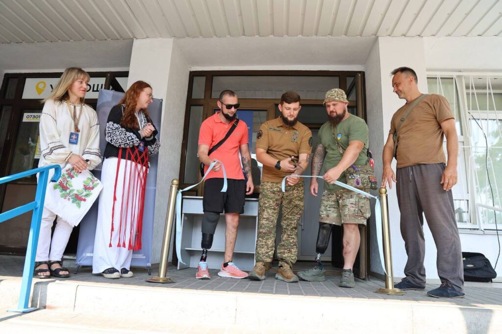 У Вишгороді відкрили ветеранський простір ВЕТЕРАН ПРО ВИШГОРОД